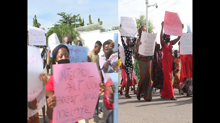 Happening Now: Protest Rocks US Embassy In Nigeria Arrest Atiku, Dino Others Now