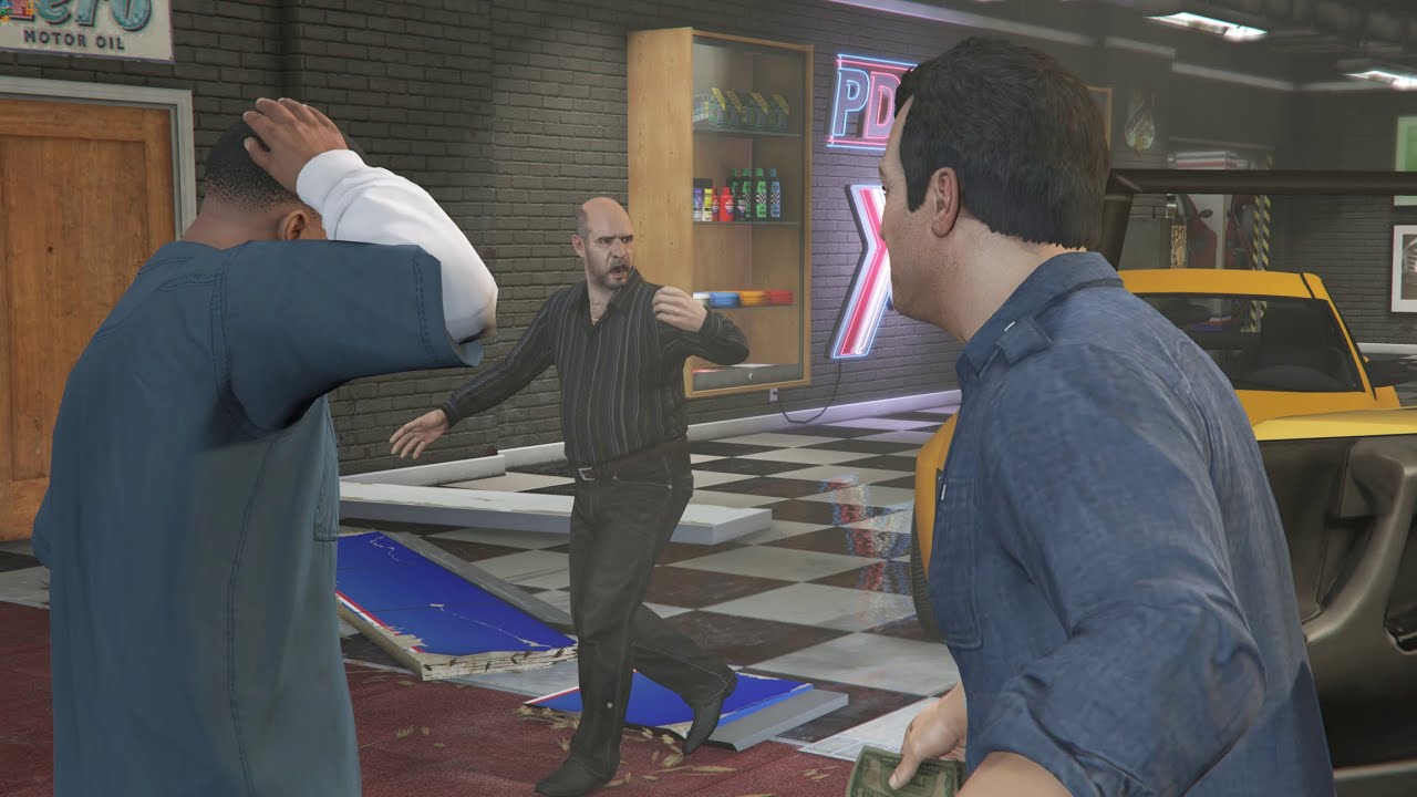 Глава 3 — Осложнения — Прохождение Grand Theft Auto 5: Пешеходные беспорядки