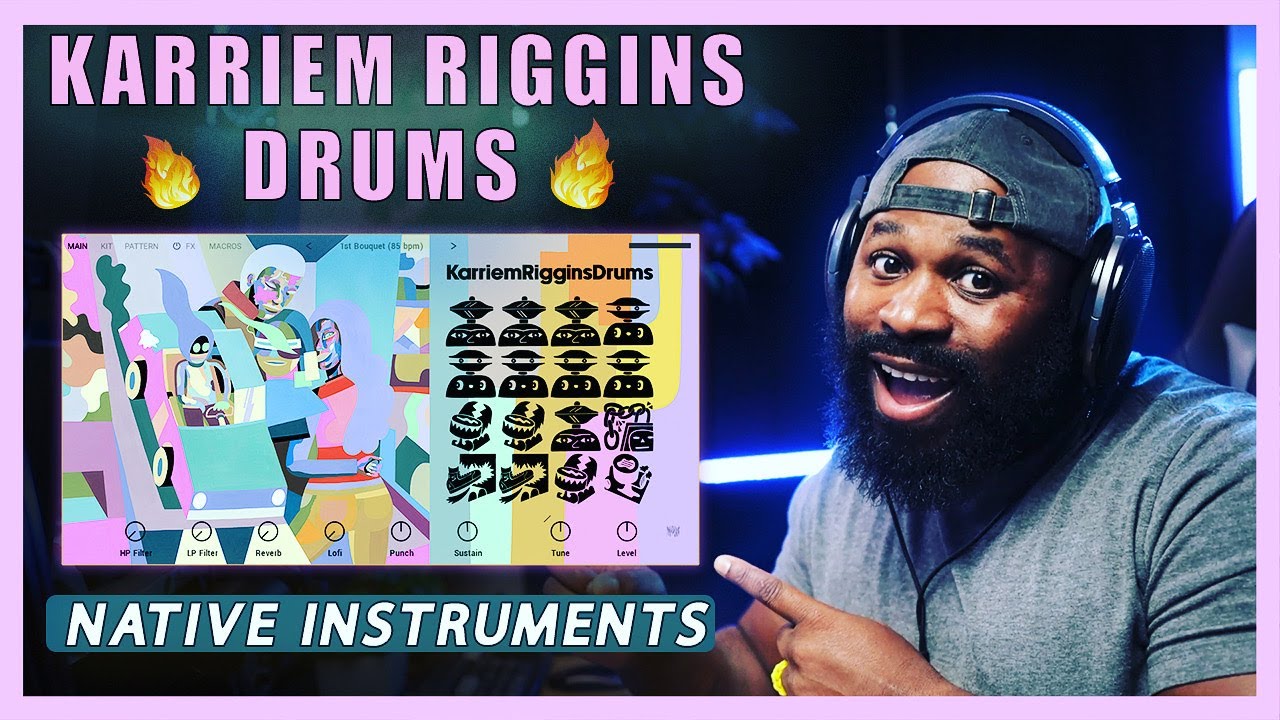 Karriem Riggins Drums| Native Instruments FIRST Look!