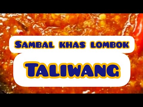 Sambal Khas Lombok Ntb