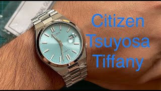 Mutlaka Almanız Gereken Saat Citizen Tsuyosa - Sky Blue/Tiffany Dial