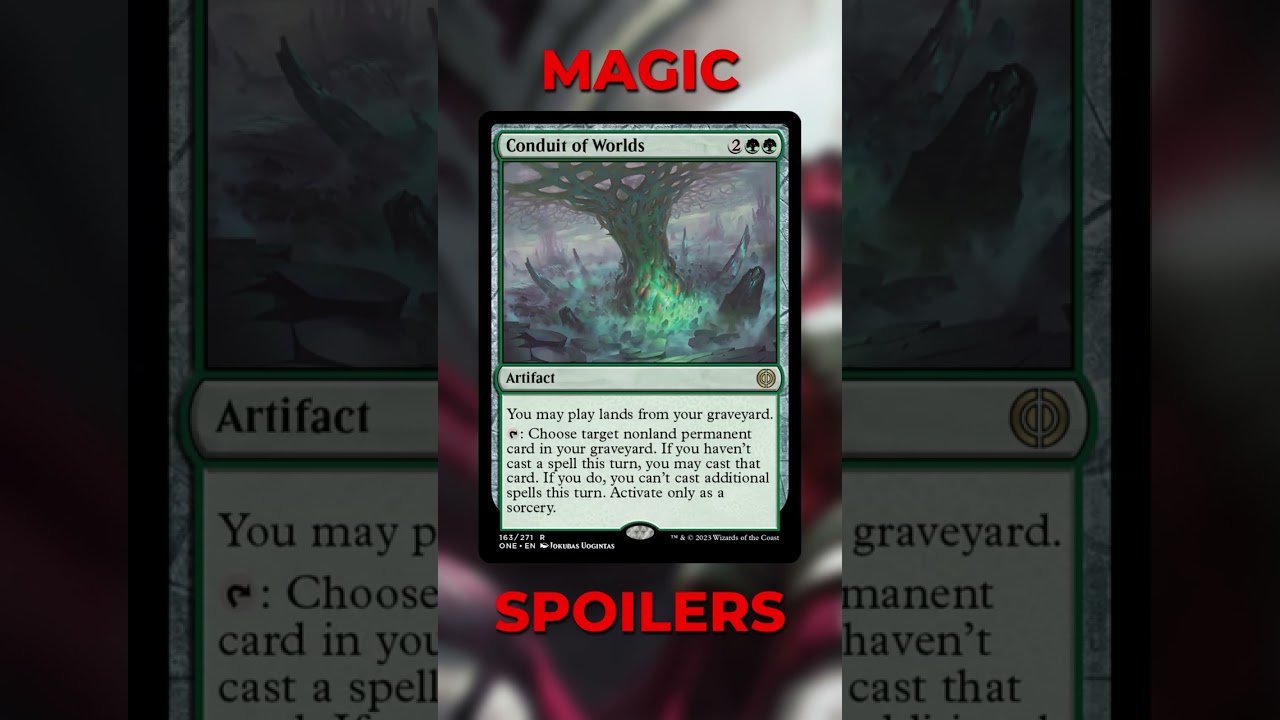 Magic Spoilers! Phyrexia All Will Be One | Conduit of Worlds 