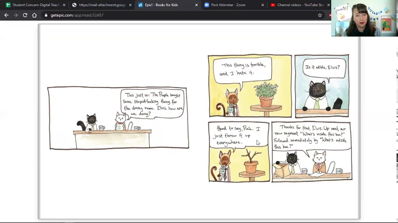 Breaking Cat News Part 1 Level K (nonsense words)