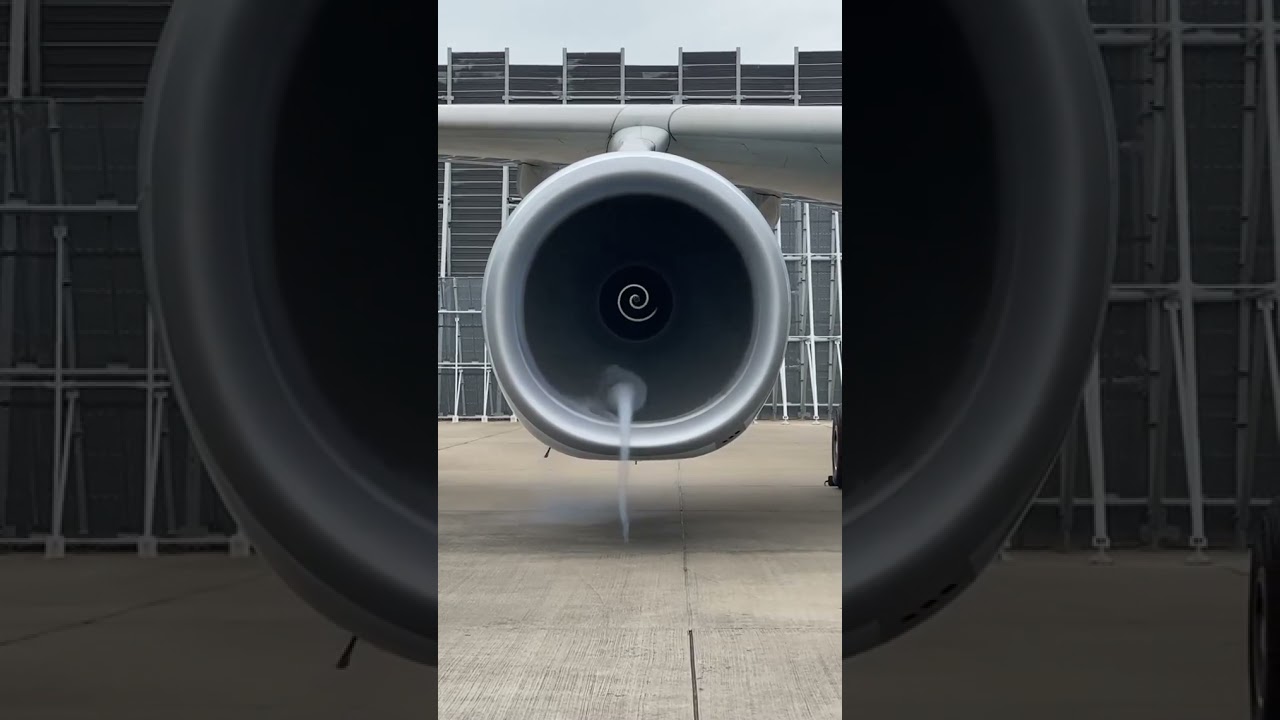 Rolls Royce TRENT 700 high power run.  