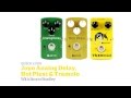 Joyo JF-09 Tremolo, JF-33 Analog Delay & JF-32 Hot Plexi guitar effects pedal demo