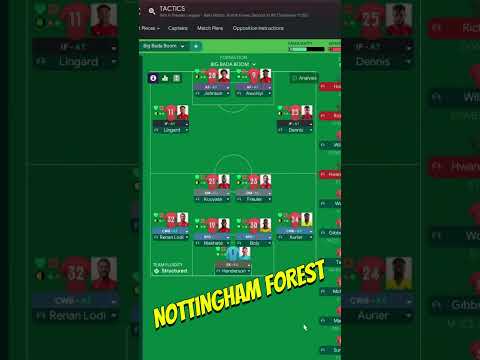 FM23 TACTIC TEST