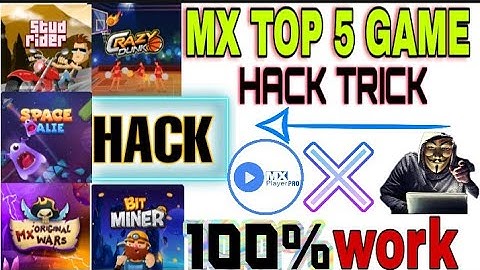 mx player all game hack trick | Top 5 mx player game hack trick | 100 percent working  Win trick