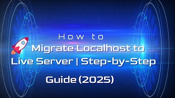 Migrating from your Local Host Server to a Live server