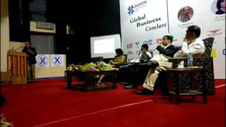 Srinivashan Iyer, Founder TENIndia speaks at Xavion&#39;17 conclave of XIMB