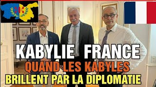 Kabylie France Quand Les Kabyles Brillent Par La Diplomatie. Une Grande Rencontre De Ferhat Mehenni