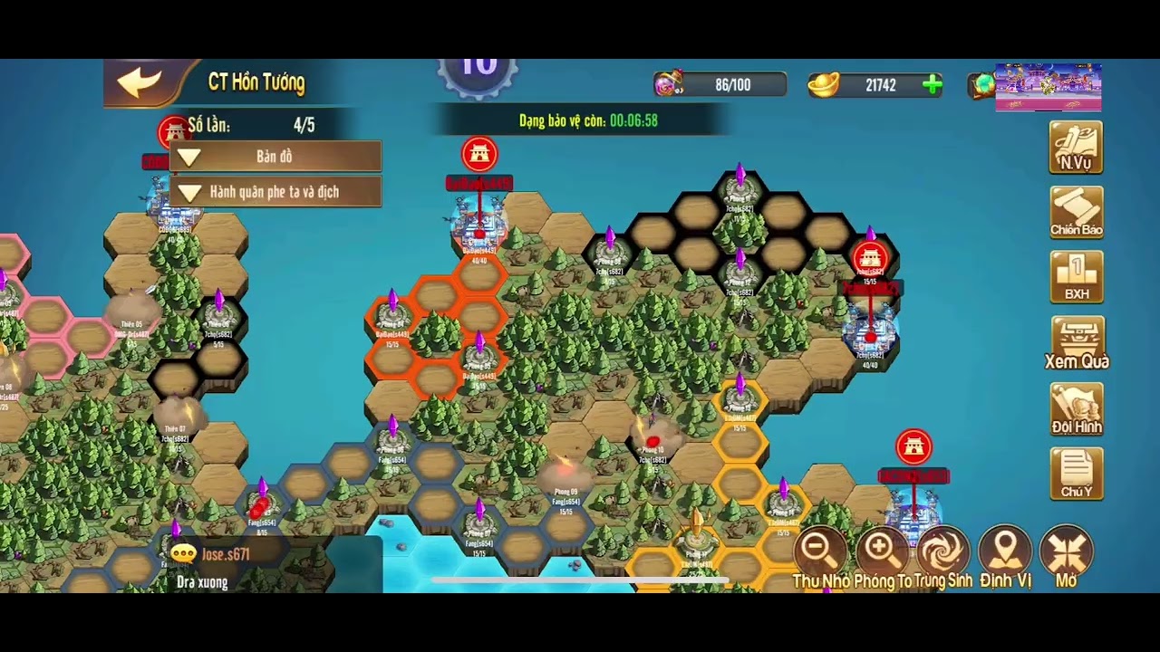 CTHT cụm 6xx - Căng thẳng