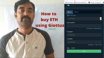 How to Buy ETH BTC using Giottus Exchange | Tamil | Interesting Videos