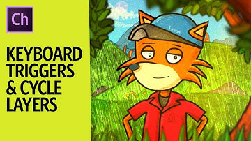 Keyboard Triggers & Cycle Layers - ARCHIVED (Adobe Character Animator Tutorial)
