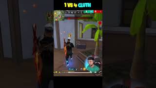 #munnabhai fan ♥️ Munna Bhai op 1 vs 4 💥🔥 #freefire #freefiremax #freefireshorts #freefireindia