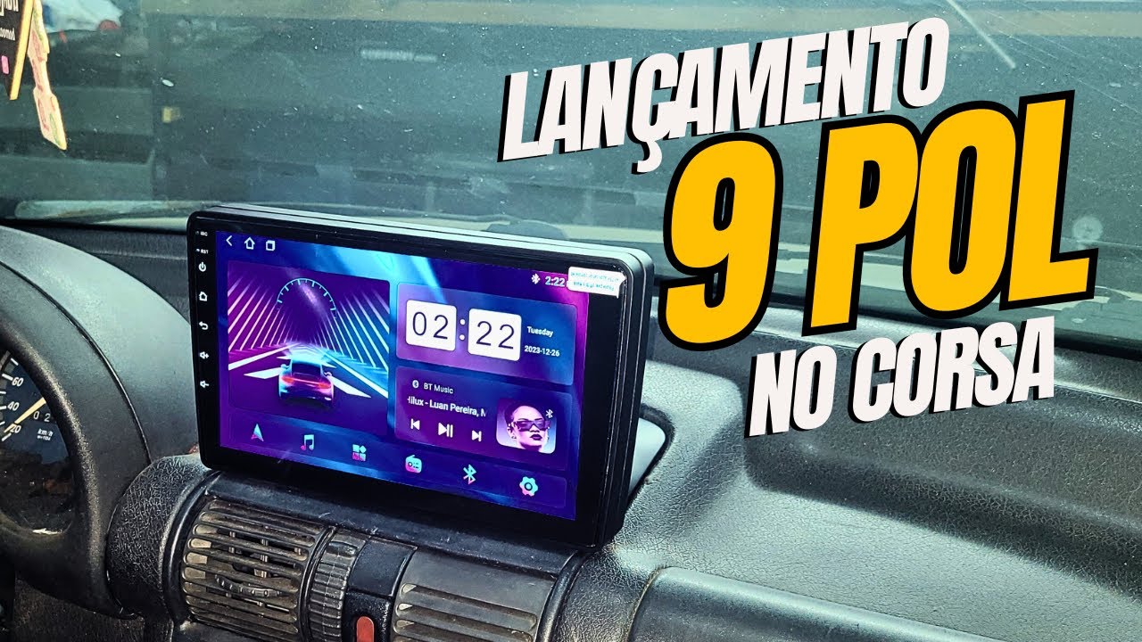 COMO INSTALAR MOLDURA MULTIMIDIA 9 POLEGADAS NO CORSA WIND - AUTO MOD BR