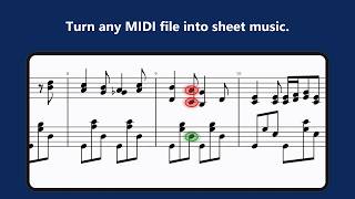 Midi to Sheet - Official Trailer