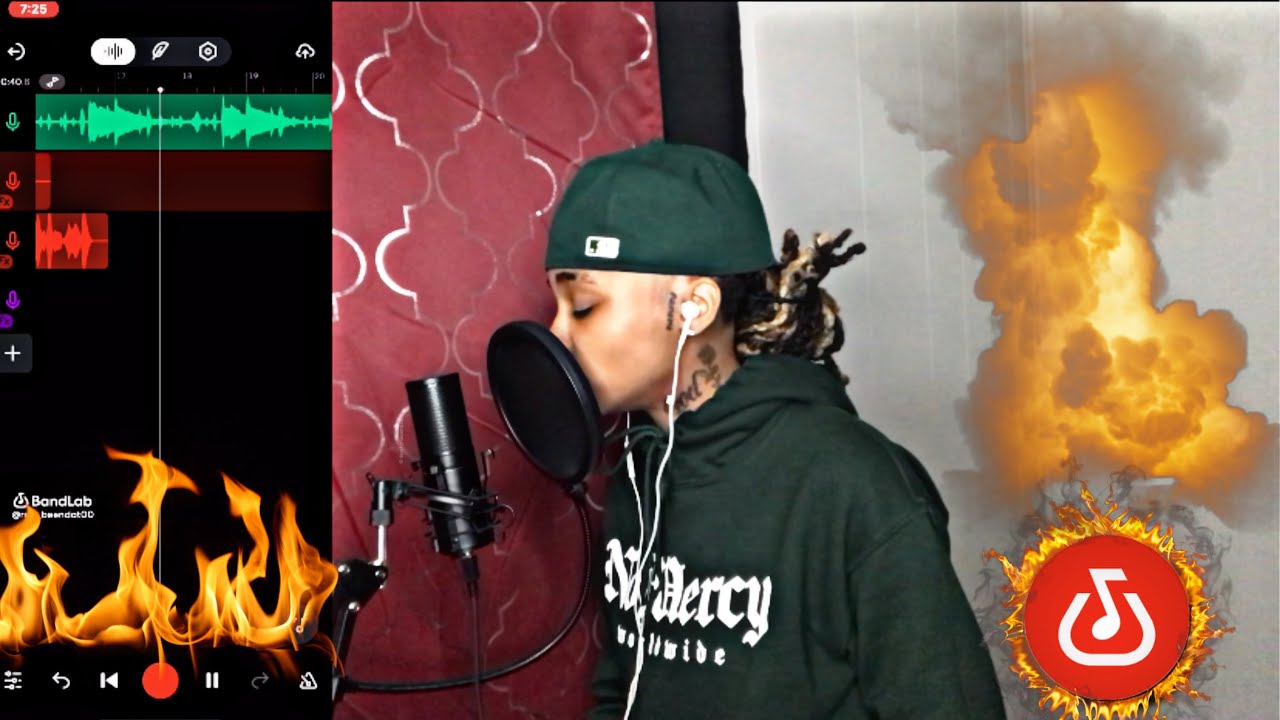 BANDLAB LIVE SESSION | REDBEENDAT SPITS FIRE 🔥 - YouTube