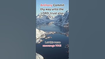 Commit thy way unto the LORD! Psalms 37:5 #shorts #viral #jesus