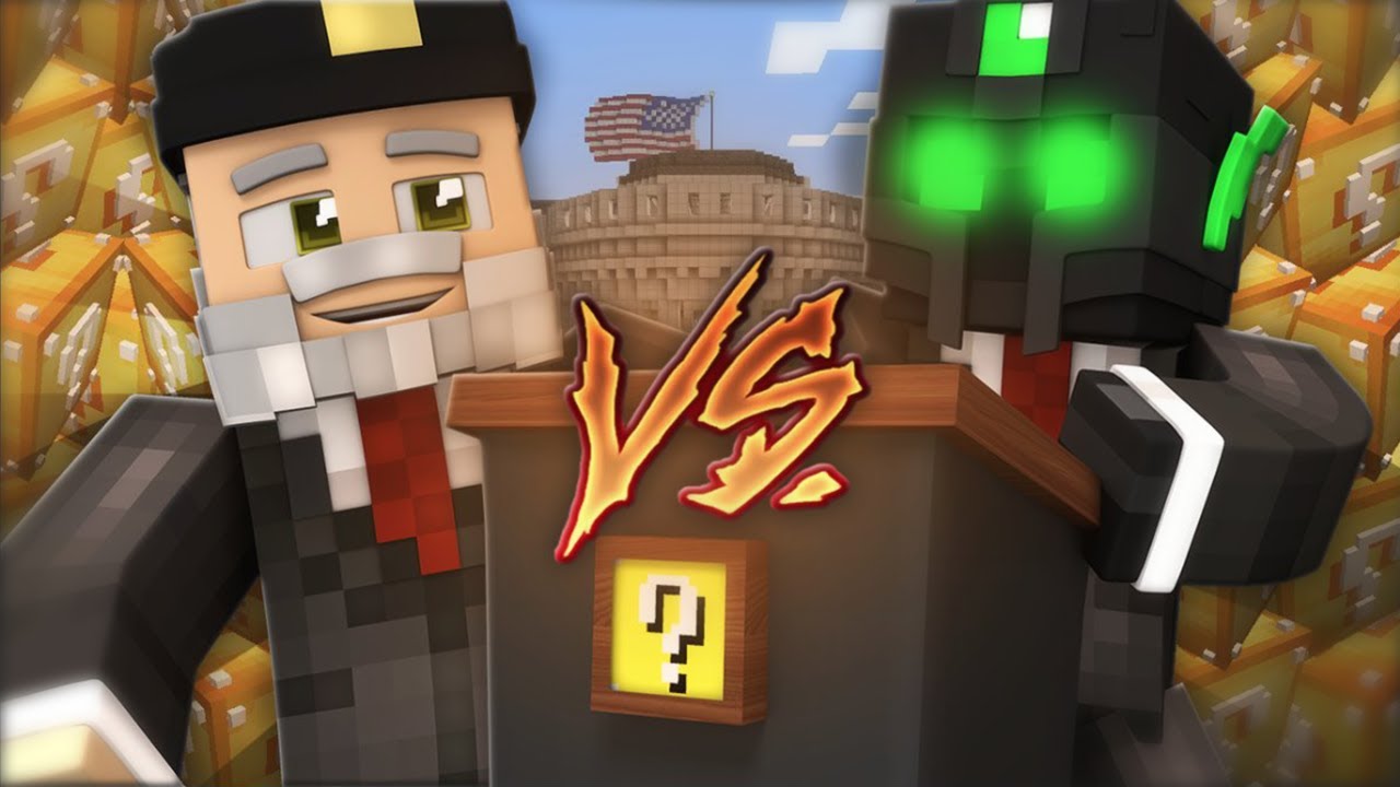 LUCKY BLOCKS EN LA CASA BLANCA! | Willyrex vs sTaXx