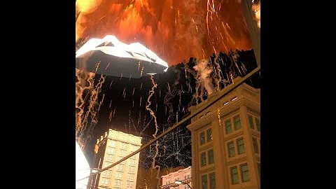 Destroying A Gas Station With A Giant Firework Nuke Mod In Fireworks Mania!