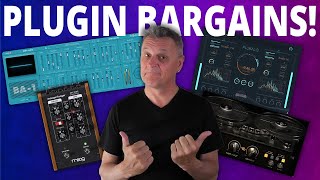 PLUGIN BARGAINS! Baby Audio BA-1 | Pluralis | TM700 | Moogerfooger FX | Lifeline Console Lite