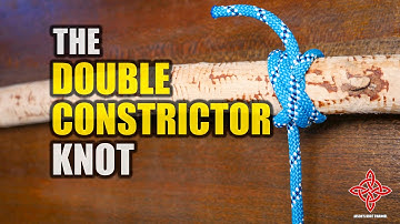 How to Make a STRONGER Constrictor Knot! | How to Tie a Hitch Knot