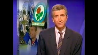 Blackburn Rovers Win Premier League - Champions 94-95 - News reports compilation