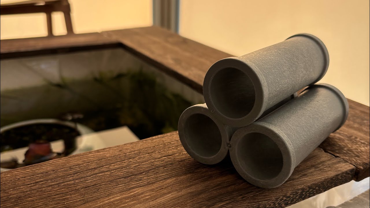 セリアのミニチュア土管をメダカの隠れ家にしてみた！