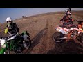 Во время прохвата нашли новый полигон  KTM 450SX-F/loncin lx300gy/KLX 250