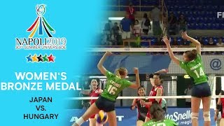 RUSSIA vs. ITALY | Women's Bronze Medal | FISU Summer Universiade - Napoli 2019