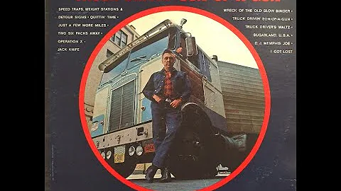 Dave Dudley "Truck Drivin' Son-of-a-Gun" full album mono vinyl