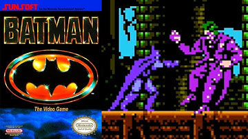 Batman (NES) - Final Boss: Joker (No Damage, No Sub Weapons).