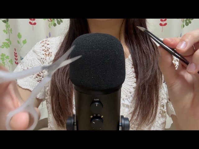悪いエネルギーを引っ張って切って食べる🦠🍴ASMR