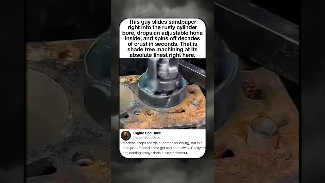Watch CLEVER WAY TO CLEAN RUSTY CYLINDERS on YouTube Watch CLEVER WAY TO CLEAN RUSTY CYLINDERS on YouTube