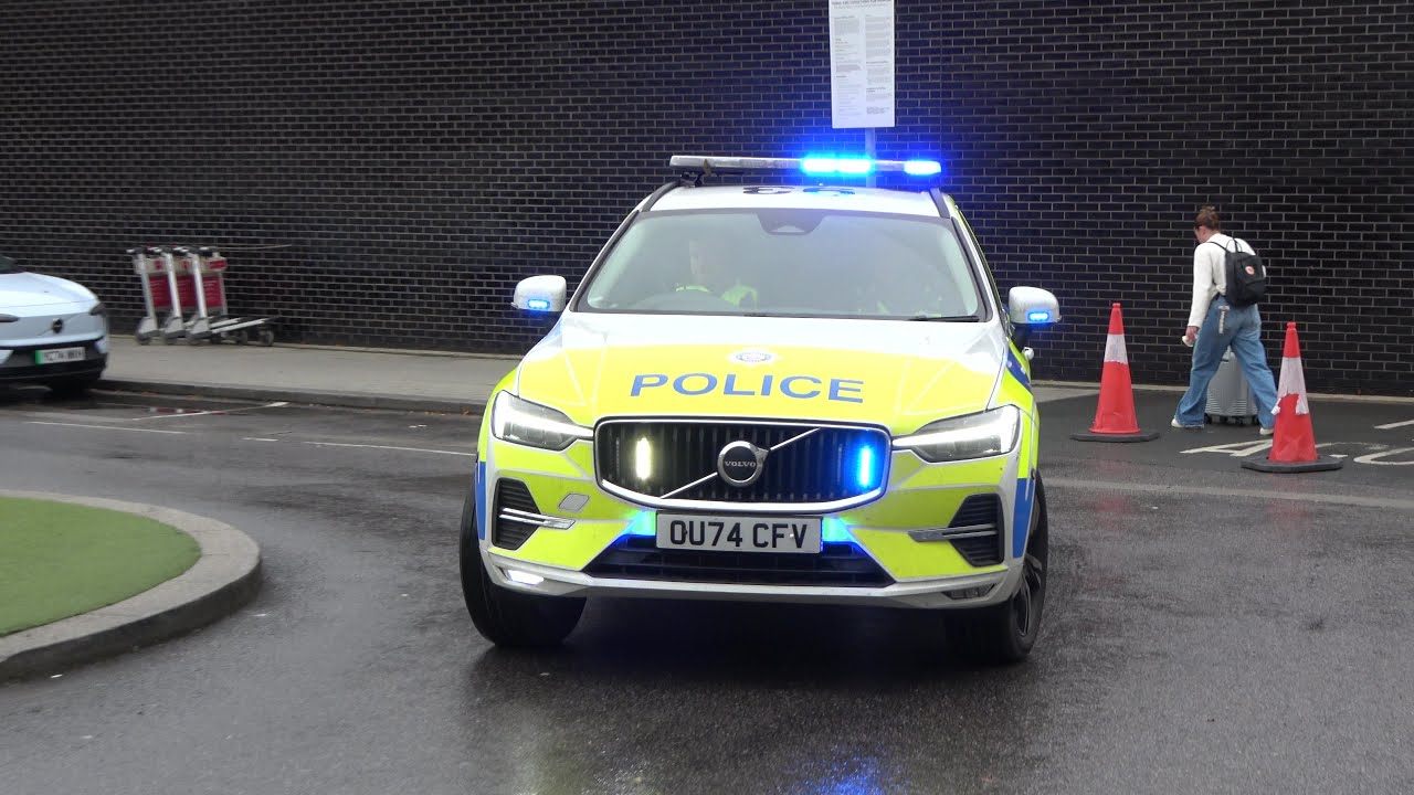 Volvo XC60 Blue Light Demo | British Transport Police