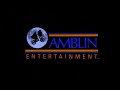 Amblin entertainment logo 1982