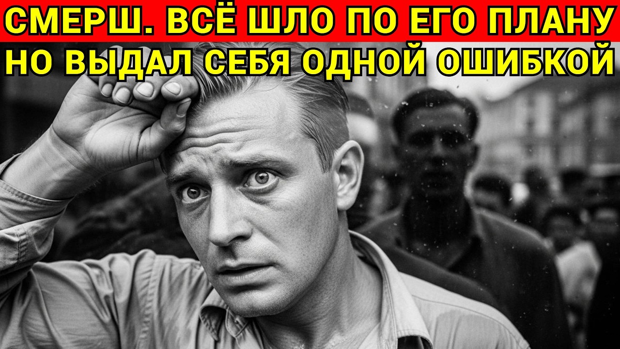 СМЕРШ: Драма Разведки. Ловушка Для КРОТА в Захваченном Городе