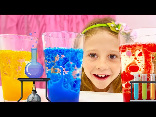 Nastya is learning how to become a good scientist. Еducational video for children class=
