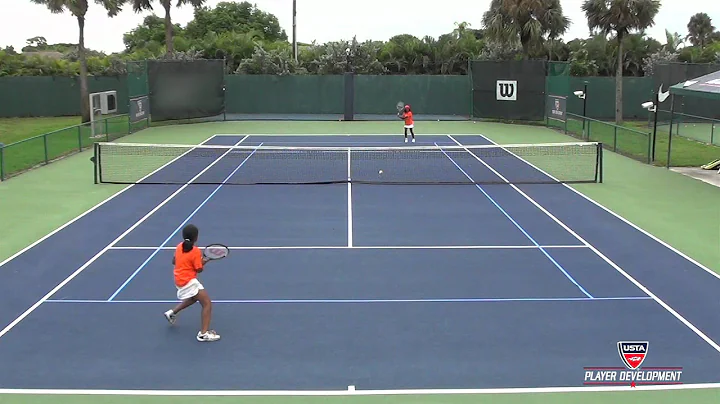10 and Under Tennis Skill | 60 Orange Advance Point Play - DayDayNews