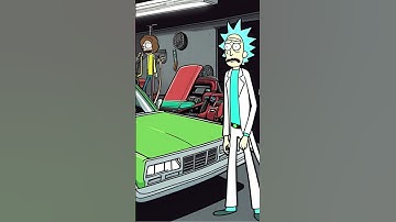Rick And His Car #subscribe #rickandmorty  #foryou #car #cars #shorts #adultswim