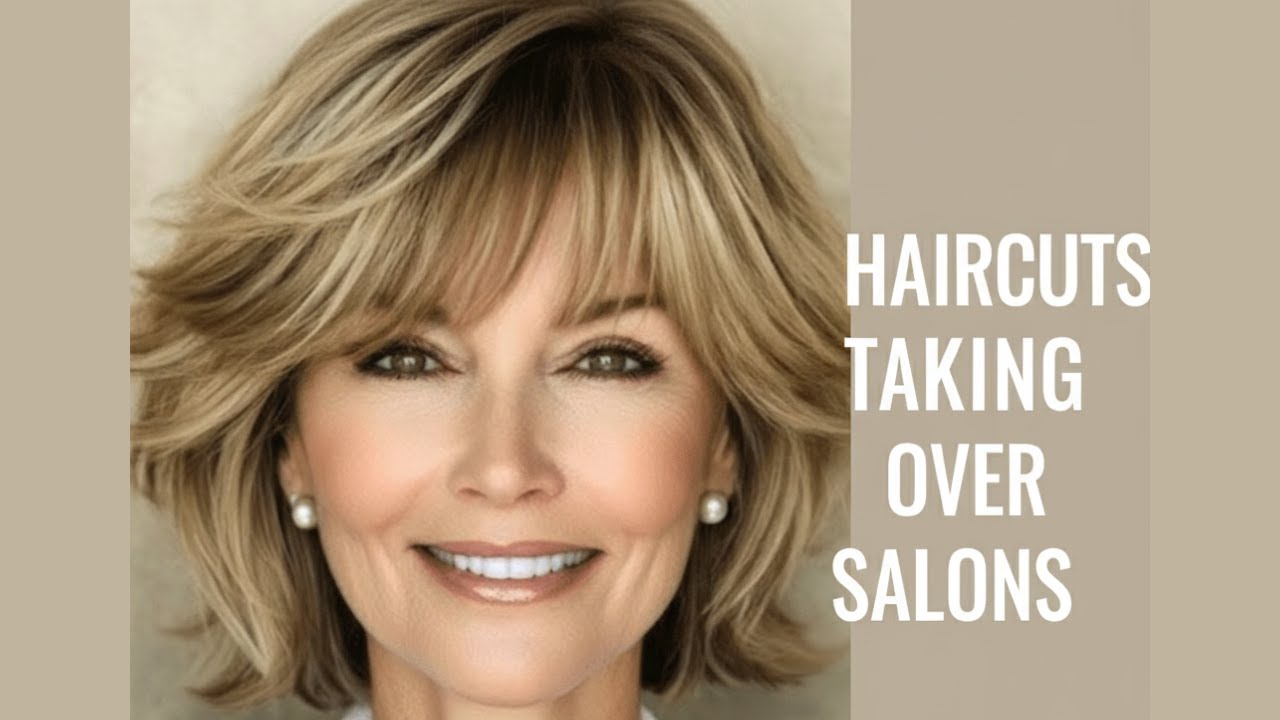 THESE 3 HAIRCUTS ARE TAKING OVER SALONS FOR WOMEN OVER 50!