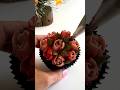 Tulip cupcake using Russian piping tips. #cupcakedecorating #buttercreamflowers #tulips