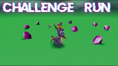 Spyro 120% but the GROUND is invisible (HARD MODE)