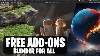 8 Free Addons for Blender you might find Useful!
