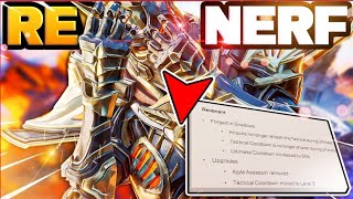 RESPAWN NERFED REVENANT AGAIN?! (Shadow Society \& Patch notes