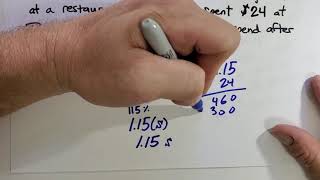 Write percent expression and solve percent increase problems. 7.EE.2
