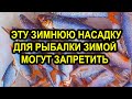 ЭТУ ЗИМНЮЮ НАСАДКУ ДЛЯ РЫБАЛКИ МОГУТ ЗАПРЕТИТЬ