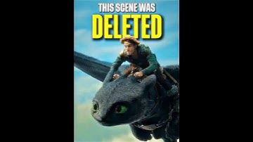Live-action Hoe tem je een draak VERWIJDERDE SCÈNE