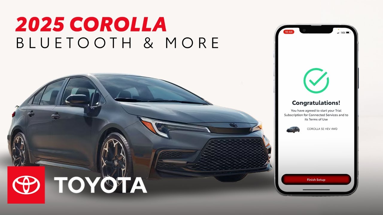 How to Connect Bluetooth to Your 2025 Toyota Corolla | Toyota Corolla ...