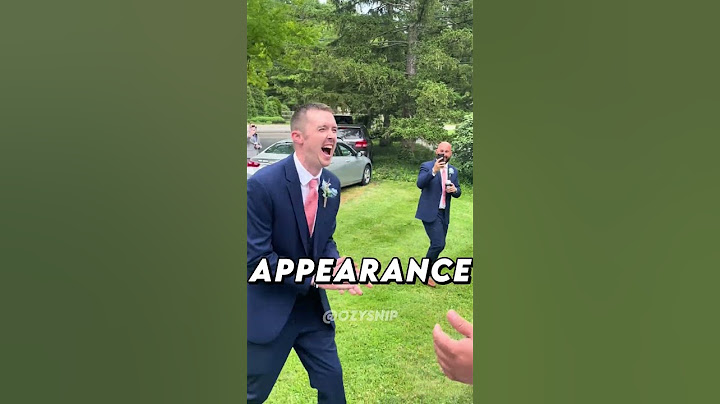 Groom’s Hilarious Reaction to Best Friend in Bride